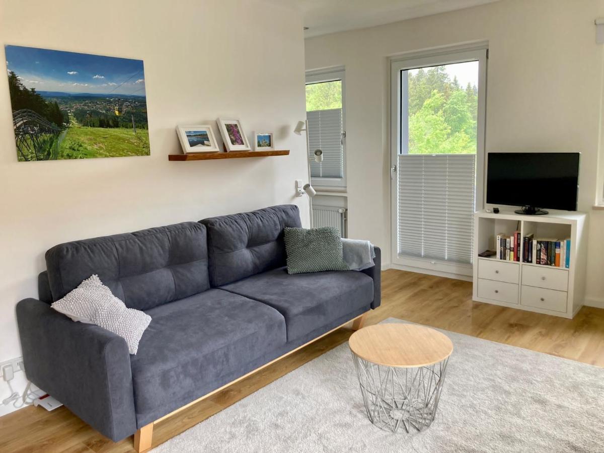 Hahnenklee Charme - Moderne Neue Ferienwohnung Mit 2 Balkons Goslar Ngoại thất bức ảnh